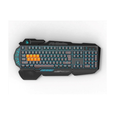 Bloody B318 8Tuş Mekanik+Silikon 0.2Ms Neon Işıklı Oyuncu Klavye